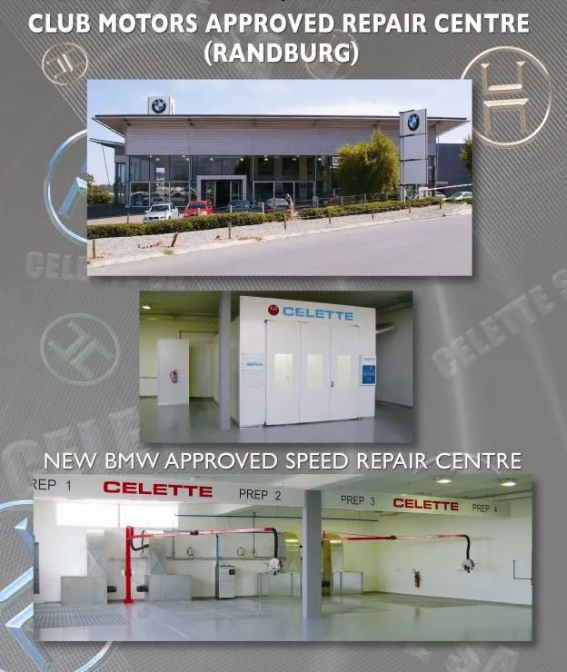 Club Motors Approved Repair Centre — Celette installation