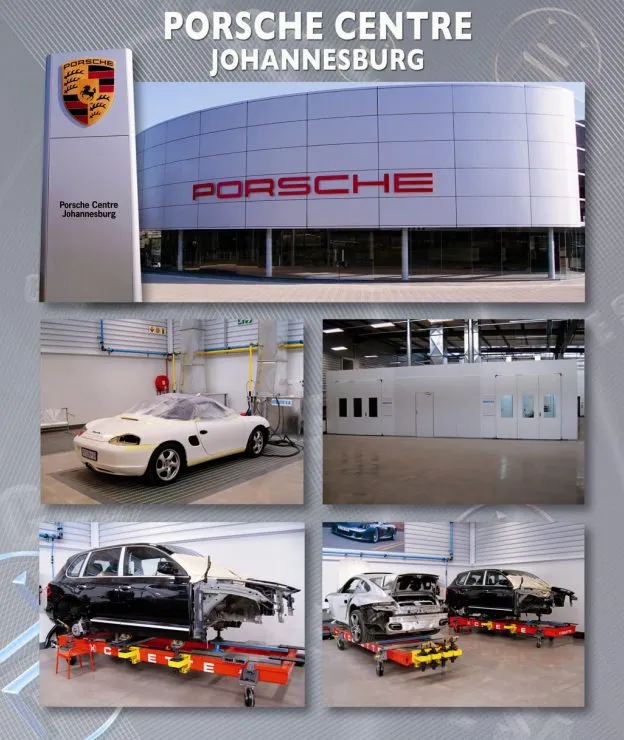 Porsche Centre Johannesburg — Celette installation