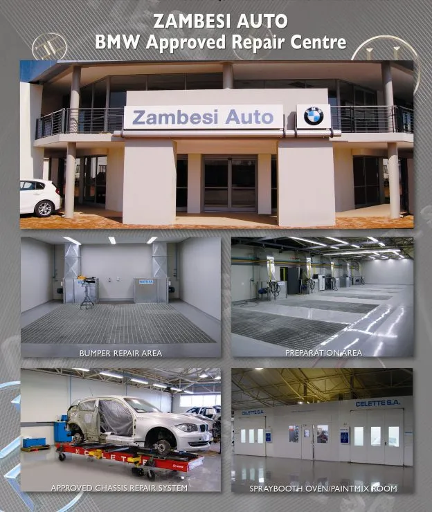 Zambesi Auto — BMW Approved Repair Centre — Celette installation